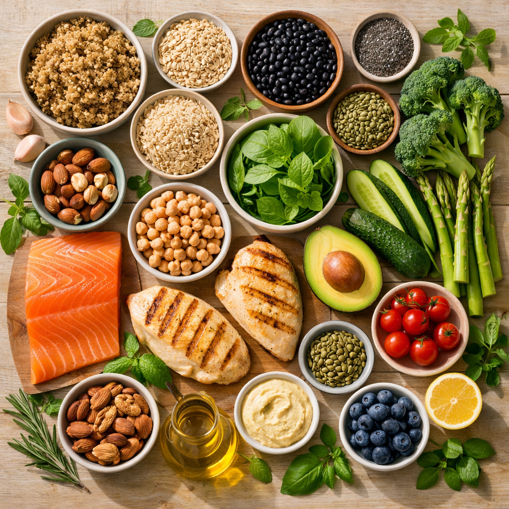 Nutrition équilibrée pour la glycémie